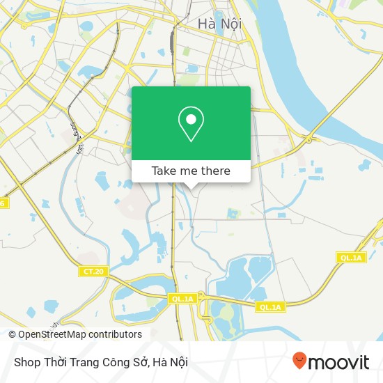 Bản đồ Shop Thời Trang Công Sở, 76 PHỐ Nguyễn An Ninh Quận Hoàng Mai, Hà Nội