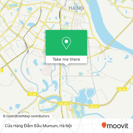Bản đồ Cửa Hàng Đầm Bầu Mumum, NGÕ 70 Nguyễn An Ninh Quận Hoàng Mai, Hà Nội