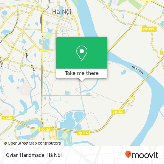 Bản đồ Qvian Handmade, 13 ĐƯỜNG Lĩnh Nam Quận Hoàng Mai, Hà Nội
