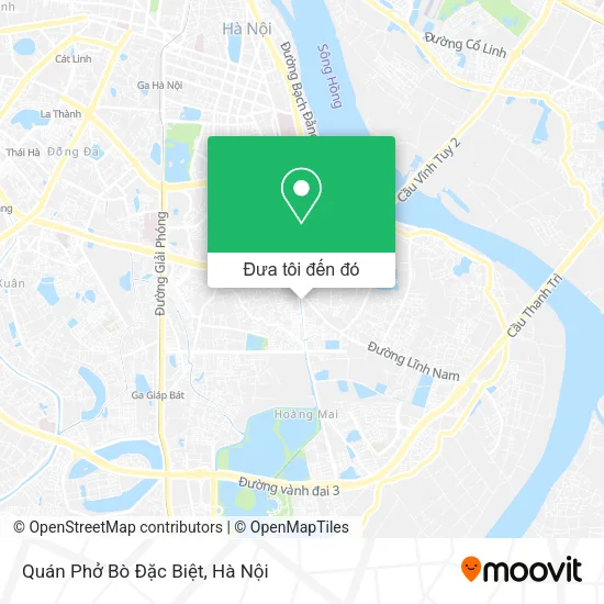 Bản đồ Quán Phở Bò Đặc Biệt