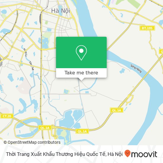 Bản đồ Thời Trang Xuất Khẩu Thương Hiệu Quốc Tế, 41 ĐƯỜNG Lĩnh Nam Quận Hoàng Mai, Hà Nội