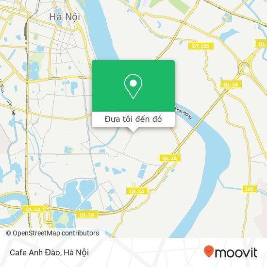 Bản đồ Cafe Anh Đào, PHỐ Vĩnh Hưng Quận Hoàng Mai, Hà Nội