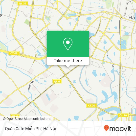 Bản đồ Quán Cafe Miễn Phí, ĐƯỜNG Nguyễn Tuân Quận Thanh Xuân, Hà Nội
