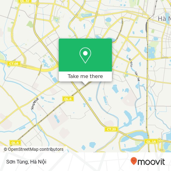 Bản đồ Sơn Tùng, 350 ĐƯỜNG Nguyễn Trãi Quận Thanh Xuân, Hà Nội
