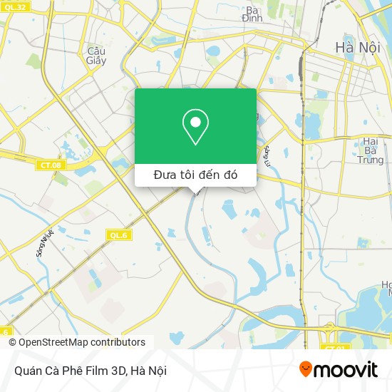 Bản đồ Quán Cà Phê Film 3D