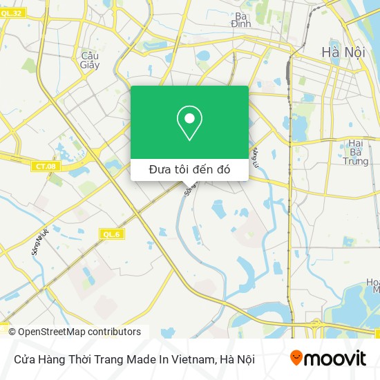 Bản đồ Cửa Hàng Thời Trang Made In Vietnam