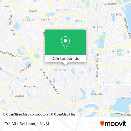 Bản đồ Trà Sữa Đài Loan