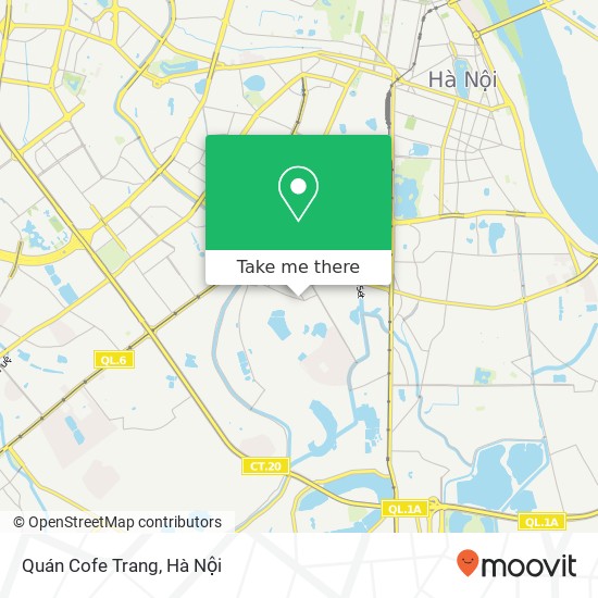 Bản đồ Quán Cofe Trang, PHỐ Hoàng Văn Thái Quận Thanh Xuân, Hà Nội