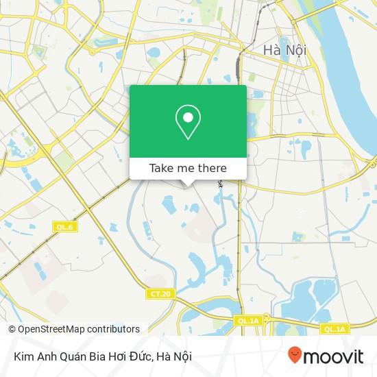 Bản đồ Kim Anh Quán Bia Hơi Đức, 51 PHỐ Hoàng Văn Thái Quận Thanh Xuân, Hà Nội