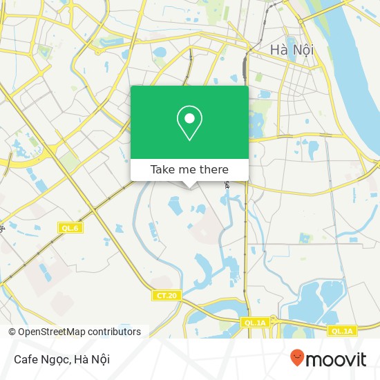 Bản đồ Cafe Ngọc, 71 PHỐ Hoàng Văn Thái Quận Thanh Xuân, Hà Nội