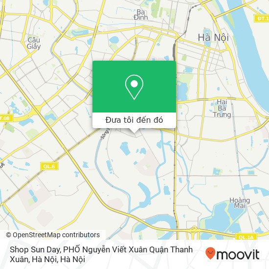 Bản đồ Shop Sun Day, PHỐ Nguyễn Viết Xuân Quận Thanh Xuân, Hà Nội