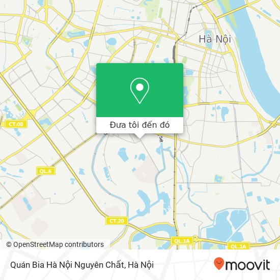Bản đồ Quán Bia Hà Nội Nguyên Chất, 104 PHỐ Lê Trọng Tấn Quận Thanh Xuân, Hà Nội