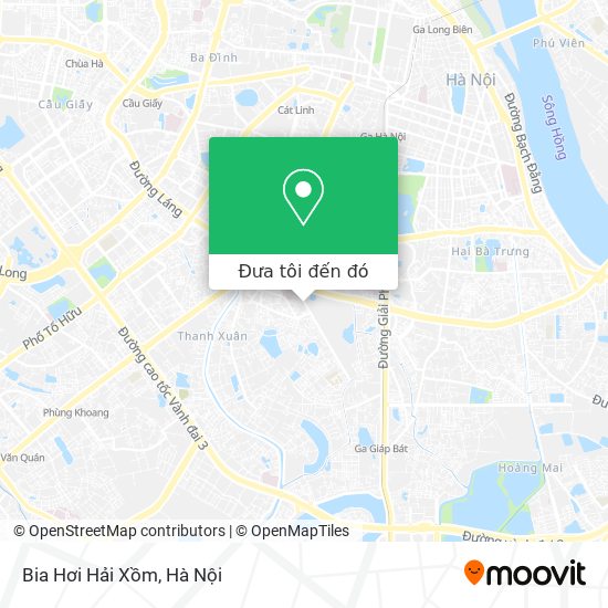 Bản đồ Bia Hơi Hải Xồm