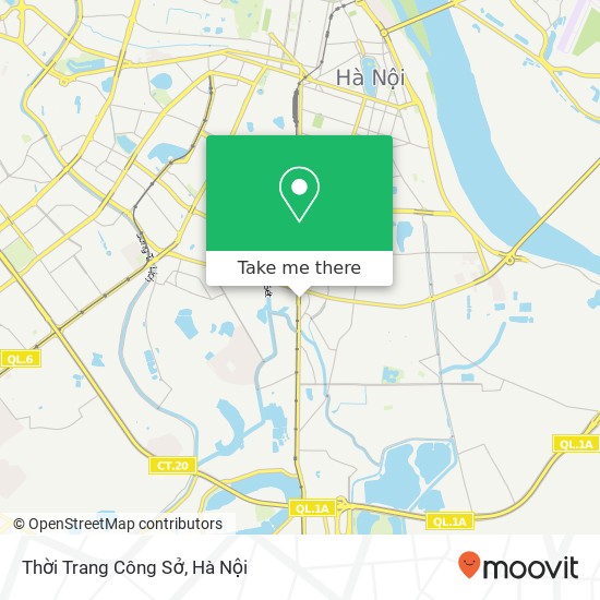 Bản đồ Thời Trang Công Sở, 377 ĐƯỜNG Giải Phóng Quận Thanh Xuân, Hà Nội