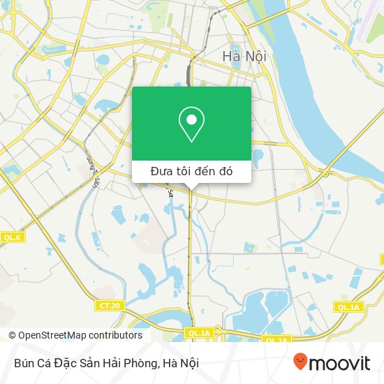 Bản đồ Bún Cá Đặc Sản Hải Phòng, 263 ĐƯỜNG Giải Phóng Quận Đống Đa, Hà Nội