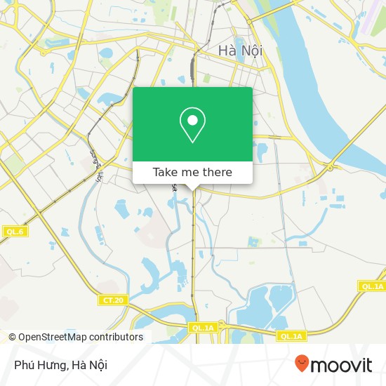 Bản đồ Phú Hưng, 148 ĐƯỜNG Giải Phóng Quận Thanh Xuân, Hà Nội