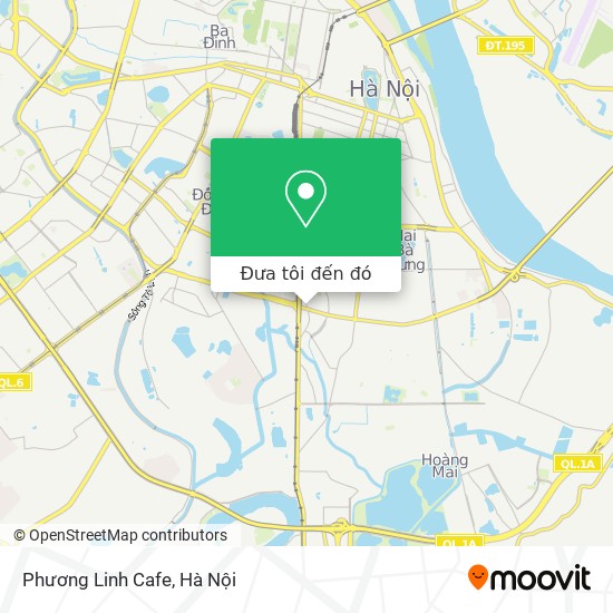 Bản đồ Phương Linh Cafe