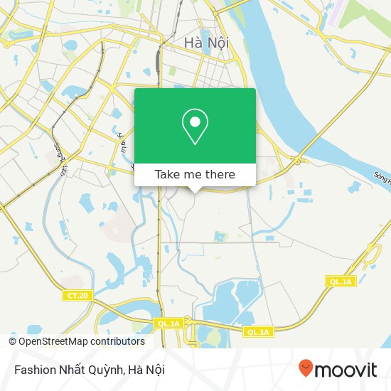 Bản đồ Fashion Nhất Quỳnh, PHỐ Trương Định Quận Hai Bà Trưng, Hà Nội