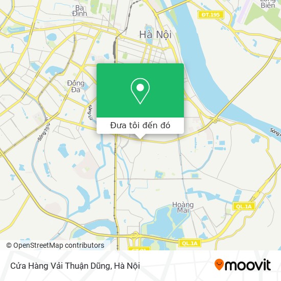 Bản đồ Cửa Hàng Vải Thuận Dũng