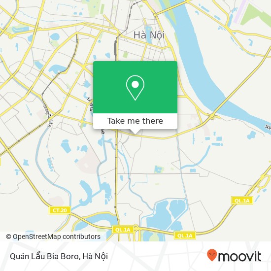 Bản đồ Quán Lẩu Bia Boro, 89 PHỐ Đại La Quận Hai Bà Trưng, Hà Nội