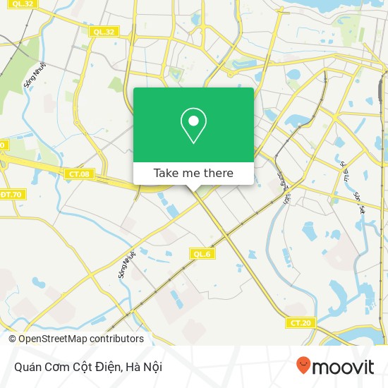 Bản đồ Quán Cơm Cột Điện, 233 ĐƯỜNG Khuất Duy Tiến Quận Thanh Xuân, Hà Nội