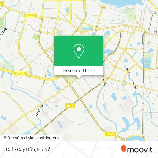 Bản đồ Café Cây Dừa, PHỐ Lê Văn Thiêm Quận Thanh Xuân, Hà Nội