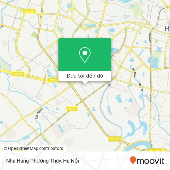 Bản đồ Nhà Hàng Phương Thúy, 14 PHỐ Lê Văn Thiêm Quận Thanh Xuân, Hà Nội