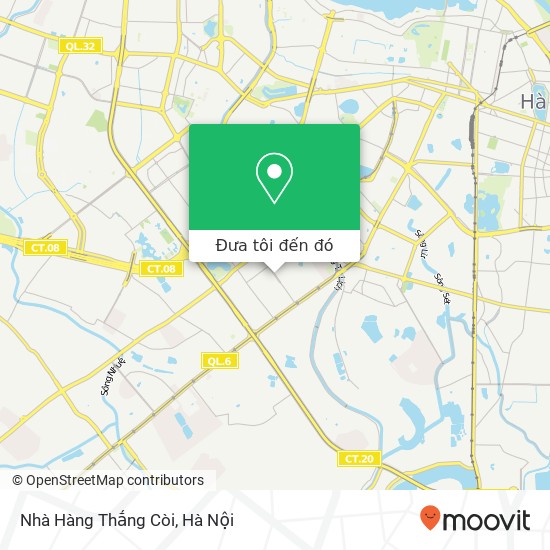 Bản đồ Nhà Hàng Thắng Còi, ĐƯỜNG Vũ Trọng Phụng Quận Thanh Xuân, Hà Nội