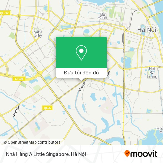 Bản đồ Nhà Hàng A Little Singapore