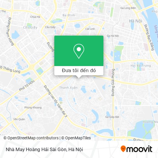 Bản đồ Nhà May Hoàng Hải Sài Gòn