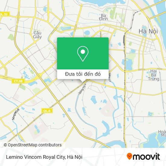 Bản đồ Lemino Vincom Royal City