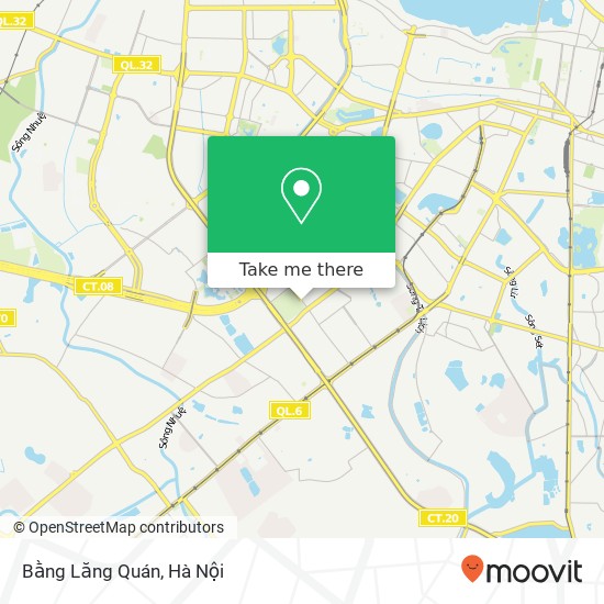 Bản đồ Bằng Lăng Quán, ĐƯỜNG Huỳnh Minh Giám Quận Thanh Xuân, Hà Nội
