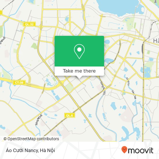 Bản đồ Áo Cưới Nancy, PHỐ Nguyễn Thị Thập Quận Cầu Giấy, Hà Nội