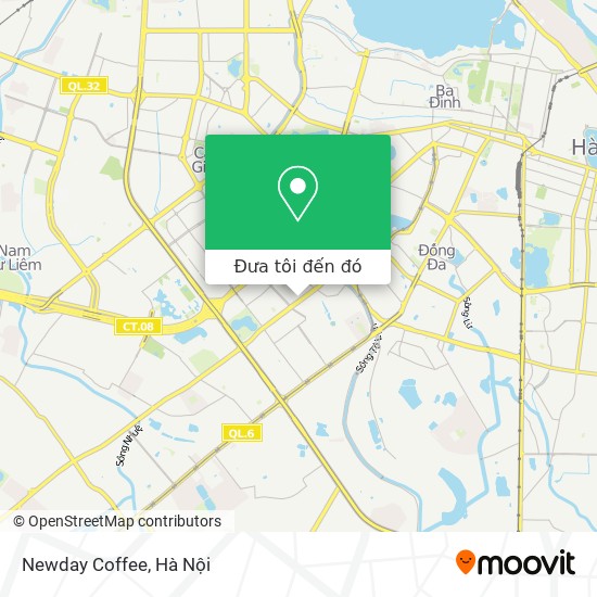 Bản đồ Newday Coffee