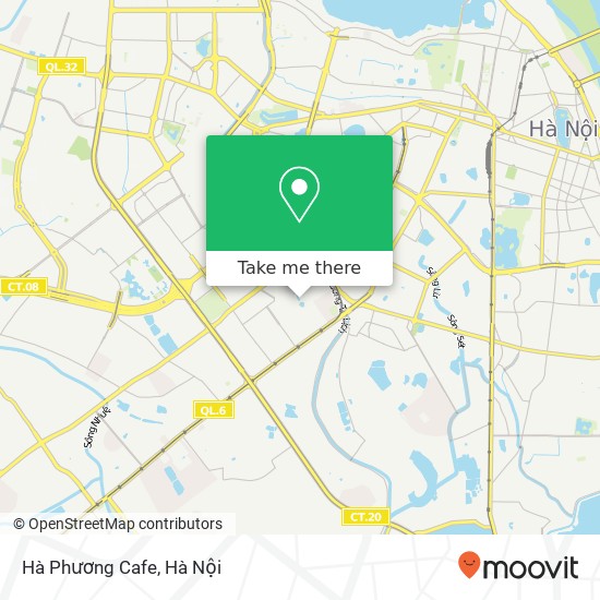 Bản đồ Hà Phương Cafe, PHỐ Quan Nhân Quận Thanh Xuân, Hà Nội