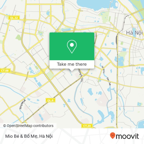 Bản đồ Mio Bé & Bố Mẹ, PHỐ Quan Nhân Quận Thanh Xuân, Hà Nội