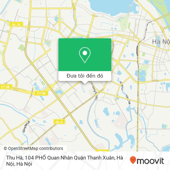 Bản đồ Thu Hà, 104 PHỐ Quan Nhân Quận Thanh Xuân, Hà Nội