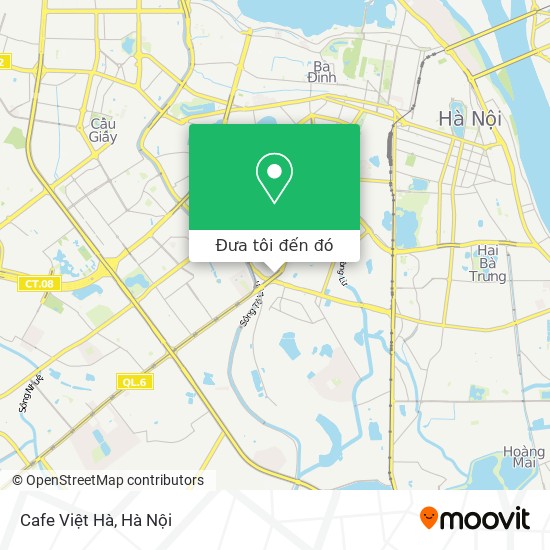Bản đồ Cafe Việt Hà