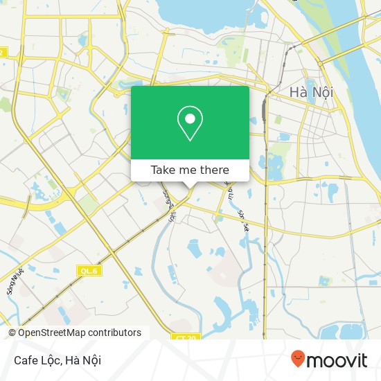 Bản đồ Cafe Lộc, PHỐ Thái Thịnh Quận Đống Đa, Hà Nội