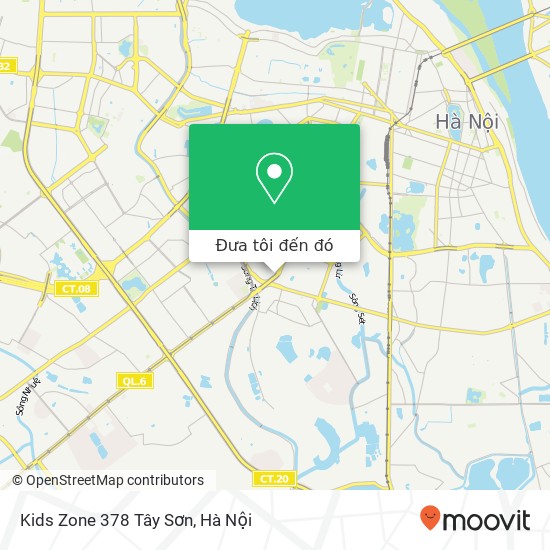 Bản đồ Kids Zone 378 Tây Sơn, 378 PHỐ Tây Sơn Quận Đống Đa, Hà Nội