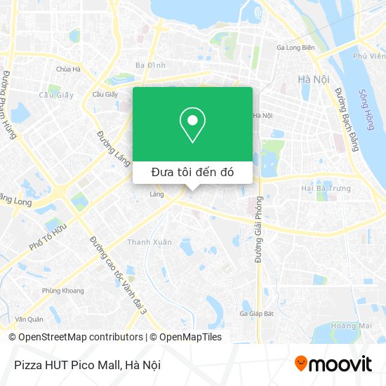 Bản đồ Pizza HUT Pico Mall