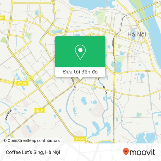 Bản đồ Coffee Let's Sing, 319 PHỐ Tây Sơn Quận Đống Đa, Hà Nội