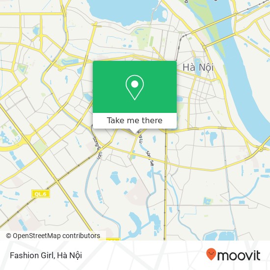 Bản đồ Fashion Girl, 6 PHỐ Chùa Bộc Quận Đống Đa, Hà Nội