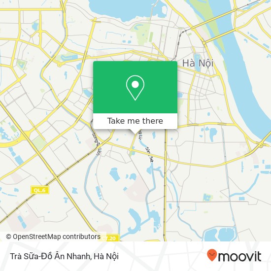 Bản đồ Trà Sữa-Đồ Ăn Nhanh, PHỐ Tôn Thất Tùng Quận Đống Đa, Hà Nội