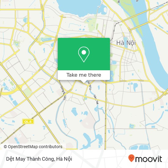 Bản đồ Dệt May Thành Công, 91 PHỐ Chùa Bộc Quận Đống Đa, Hà Nội