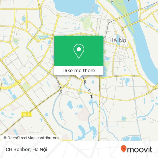 Bản đồ CH Bonbon, PHỐ Chùa Bộc Quận Đống Đa, Hà Nội