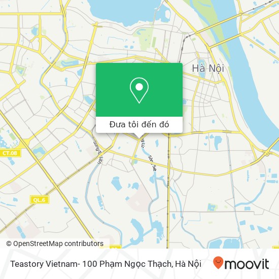Bản đồ Teastory Vietnam- 100 Phạm Ngọc Thạch, 100 PHỐ Phạm Ngọc Thạch Quận Đống Đa, Hà Nội