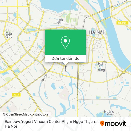 Bản đồ Rainbow Yogurt Vincom Center Phạm Ngọc Thạch