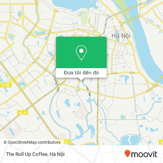 Bản đồ The Roll Up Coffee, NGÕ 1A Tôn Thất Tùng Quận Đống Đa, Hà Nội