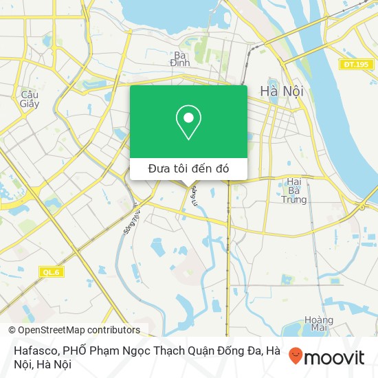 Bản đồ Hafasco, PHỐ Phạm Ngọc Thạch Quận Đống Đa, Hà Nội